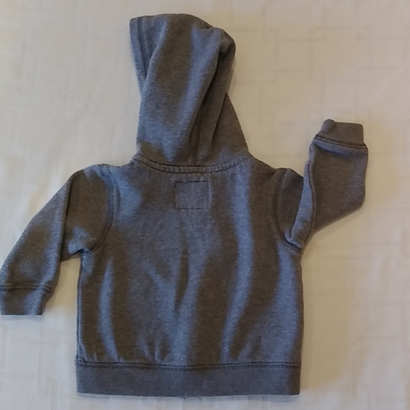 Oshkosh B'gosh Gray Long Sleeve Hoody Size 18M - Picture 5 of 7
